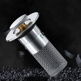 Long Pop-Up Sink Drains Filter Bathroom Press Bounce Basin Plug Stopper Wash Basin Hair Catcher Sink Strainer Kitchen Supplies (Option: A-4PCS)