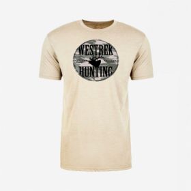 Cream Westrek Hunting Limited Edition Elk Tee (size: large)